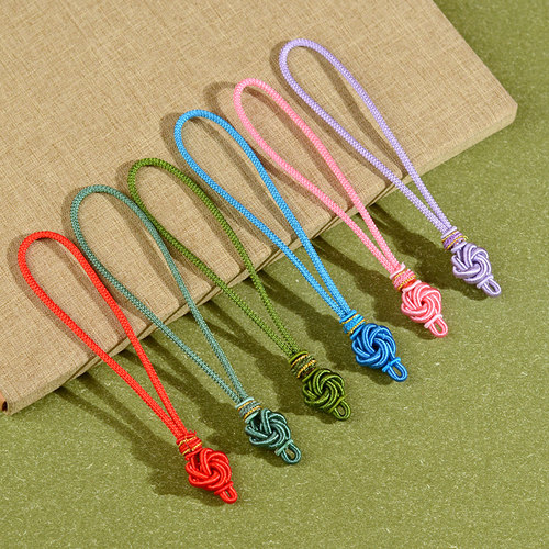 曼陀罗结手把绳手工编织吊绳