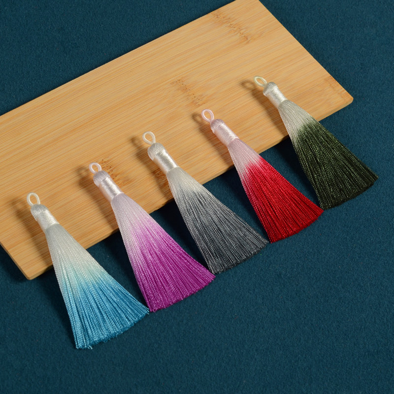 流苏穗子8厘米渐变diy手工材料饰品服饰配件香包荷包扇坠汉服压襟