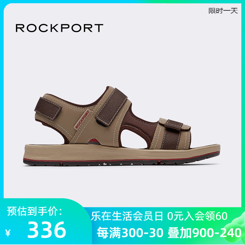 Rockport/乐步官方春夏新品休闲男鞋防滑耐磨凉鞋一脚蹬CH9931