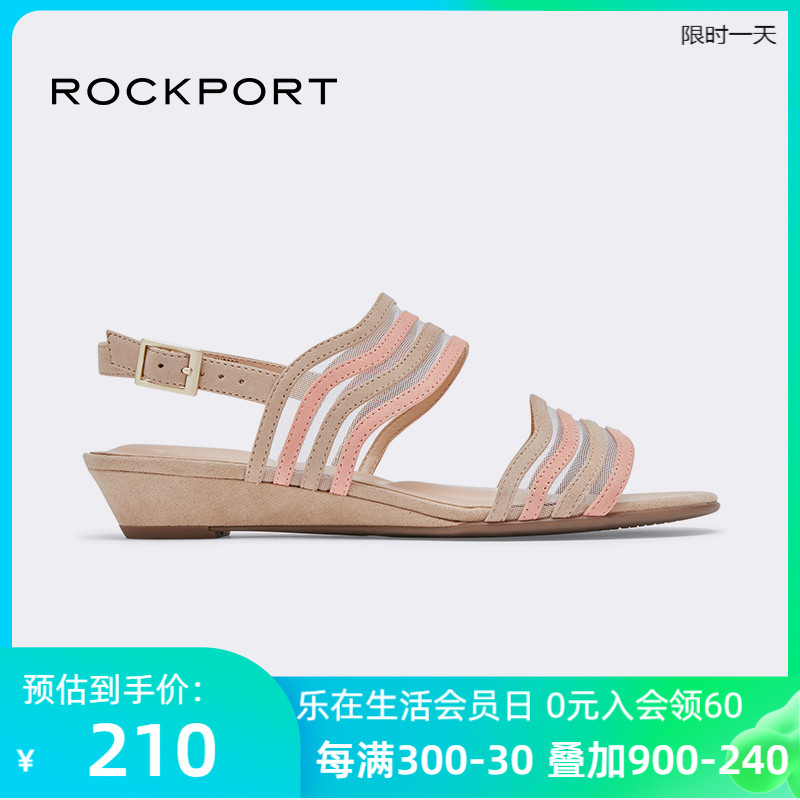 Rockport/乐步官方春夏女装凉鞋时尚羊皮革回弹减震舒适CH9390