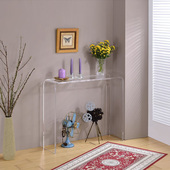 亚克力轻奢入户门厅玄关台玄关桌超窄桌过道走廊靠墙简约极窄桌子