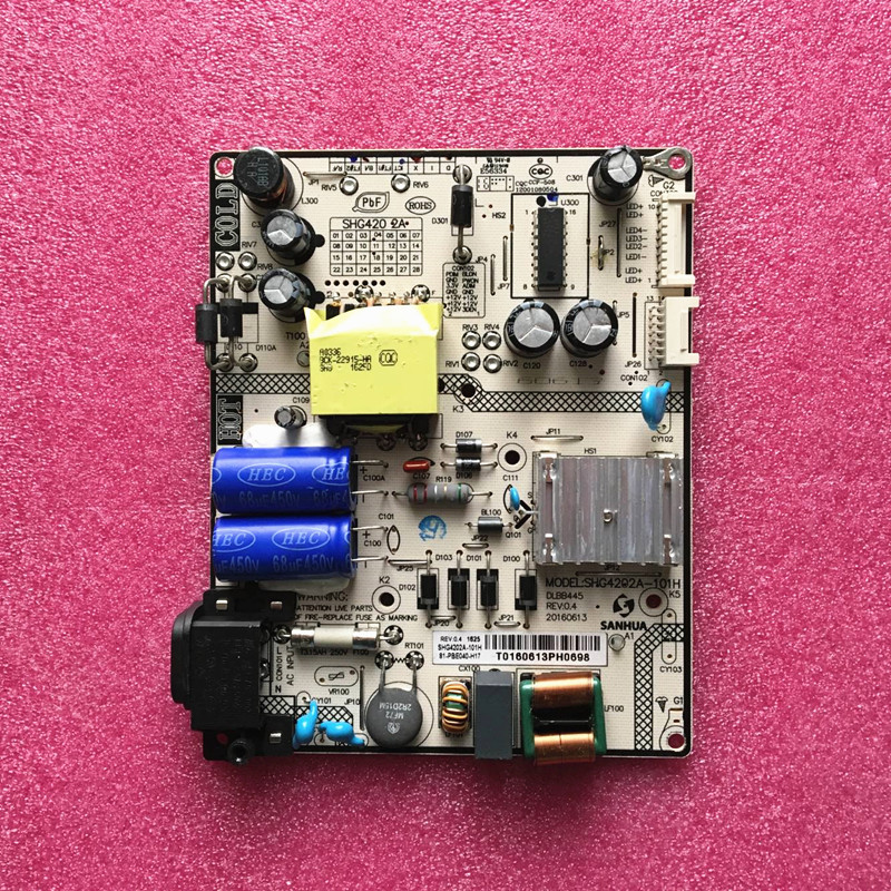TCL L40E5800A-UD L43P2-UD 电源板 SHG4202A-101H 81-PBE040-H17
