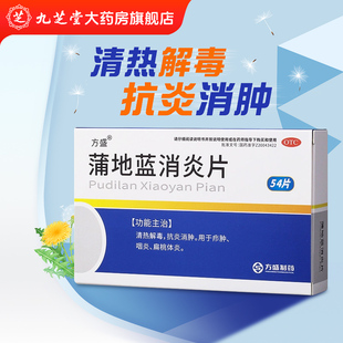 【方盛】蒲地蓝消炎片 0.3g*54片/盒