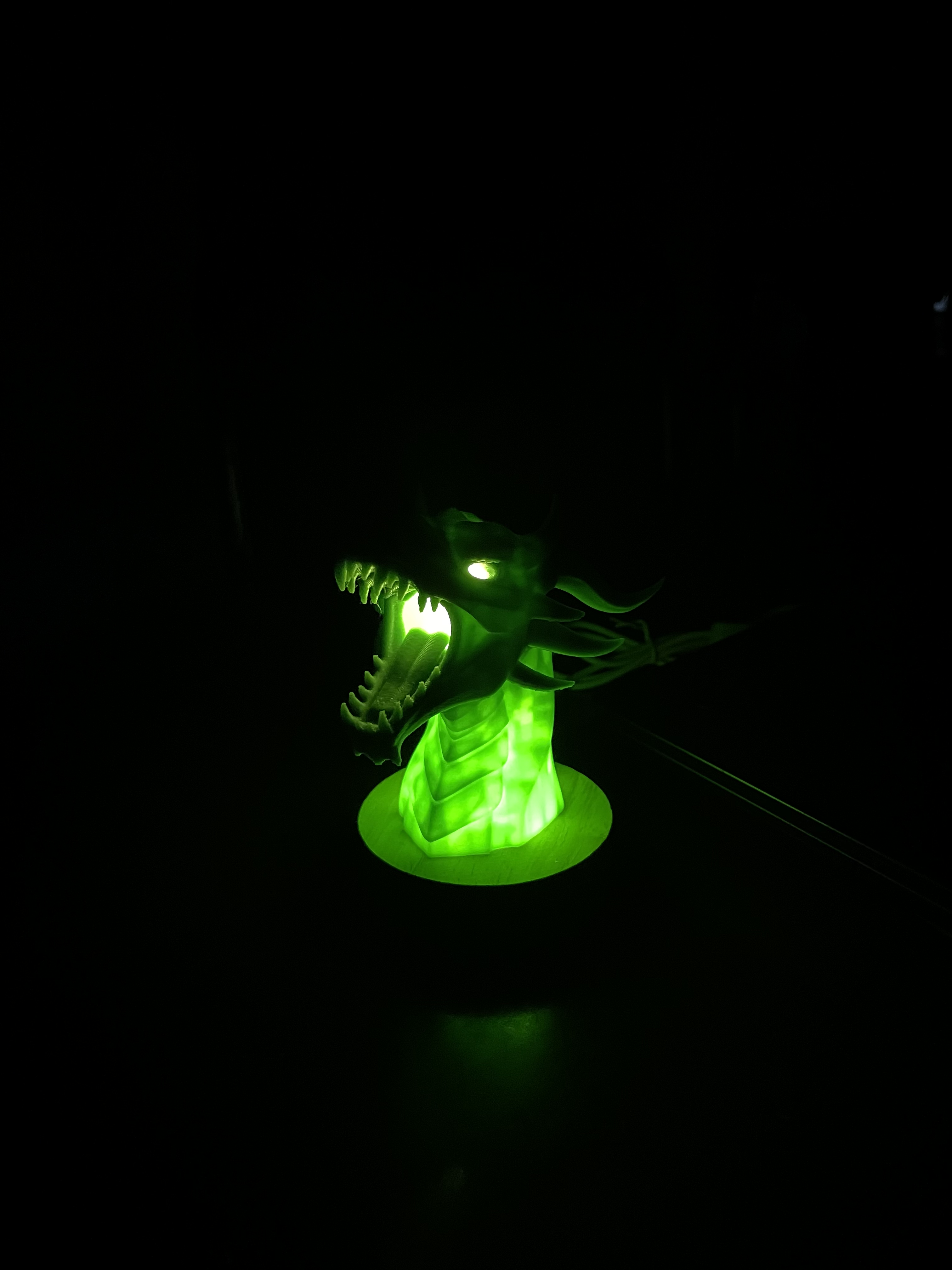 3D打印龙头夜灯