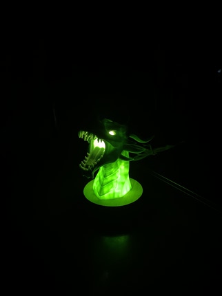 3D打印龙头夜灯