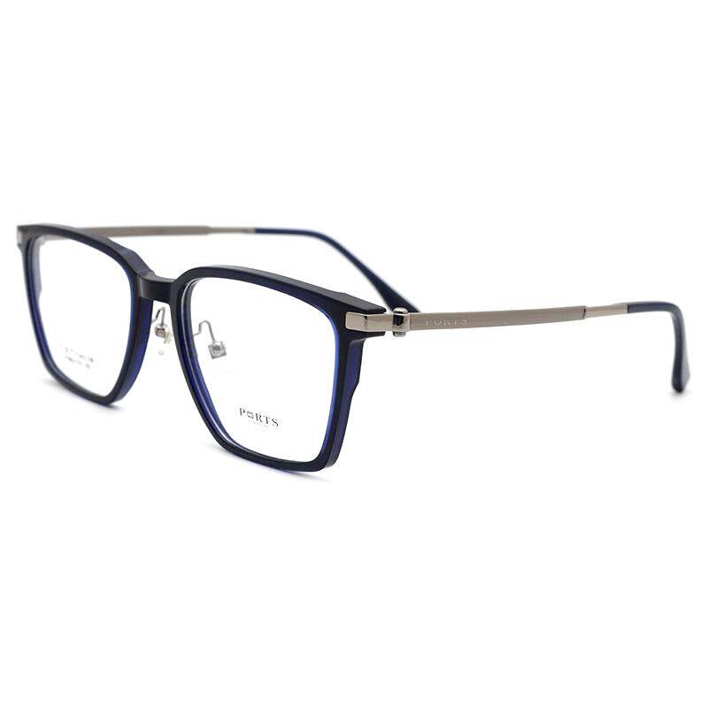 PORTS眼镜架男全框钛架板材近视镜框休闲配镜光学架POM62201