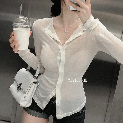 自留 LC009简约女人味~舒适亲肤薄款修身小开衫me
