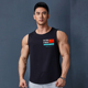 撸铁狼健身背心男无袖 运动速干衣夏宽松吸湿透气排汗肌肉训练坎肩