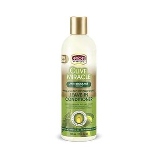 African Pride Olive Miracle Leave-in Conditioner, 12 Ounce
