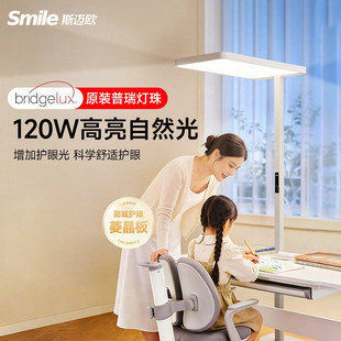 斯迈欧全光谱护眼落地灯儿童学习书房专用台灯学生书桌大路灯具