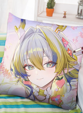 来图定制抱枕明日方舟缪尔塞斯游戏周边黍沙发方枕Mon3tr车载靠垫