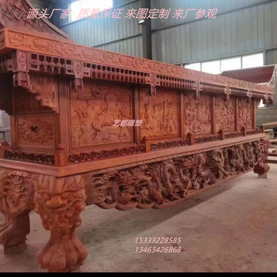 铸铜佛龛立柜供桌寺庙用佛柜供奉台观音神台佛龛新中式立柜财神佛