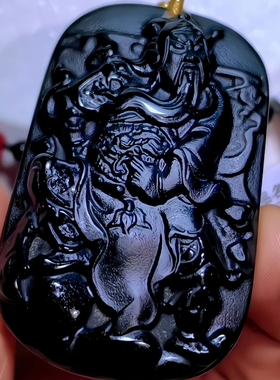 狐公主推荐天然黑石磨砂吊坠项链毛衣链