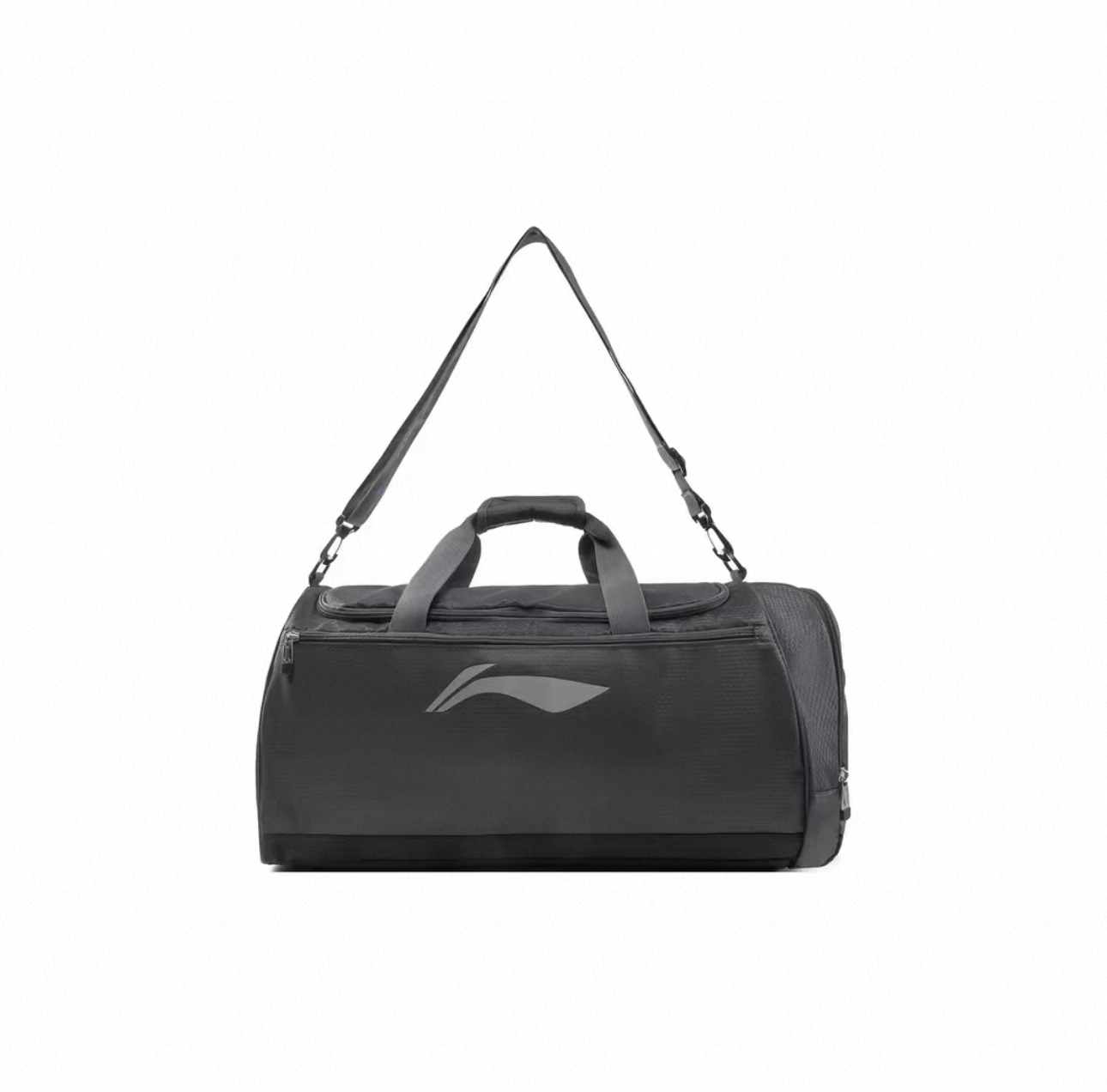 李宁 健身系列 时尚休闲大容量旅行包运动包桶包健身包