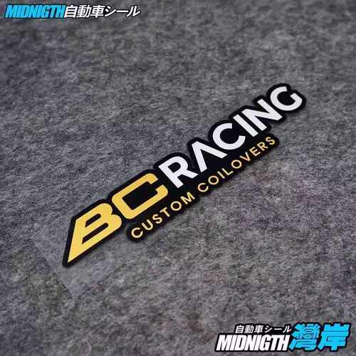 挡划痕BCRACING赞助商个性摩托贴