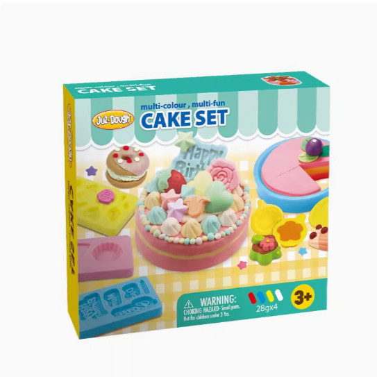 Duodole Safe Wheat Playdough: Cake, Burger, Sushi Fun for Little Hands! - Product image 2