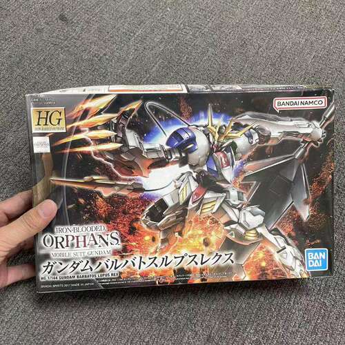 万代模型 55451 HG 铁血 巴巴托斯天狼座 高达 REX 帝王进阶 盒损