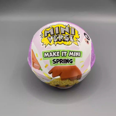 miniverse掌上宇宙工坊-春日花语 diy 场景微缩春季美食MGA盲盒球