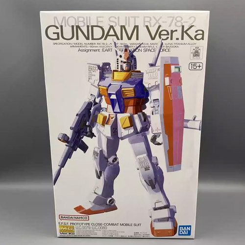 现货万代 MG 卡版 元祖 RX-78-2 头号玩家 1/100  拼装模型 63537