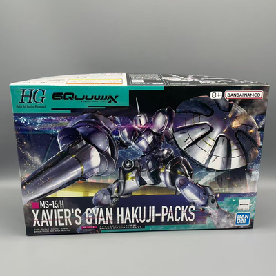 万代 HG GquuuuuuX 泽维尔专用强人白瓷装备1/144拼装模型68594