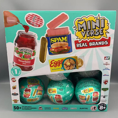 Miniverse迷你掌上宇宙工坊品牌臻选系列超市球 MGA diy零食摆件