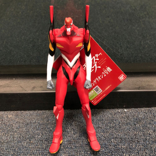 BANDAI万代新世纪福音战士2号机初号机款大软胶可动公仔人偶模型