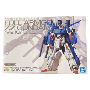 BANDAI万代 MG 1/100 全装甲ZZ高达 ZZFA 卡版 KA版 拼装 72026