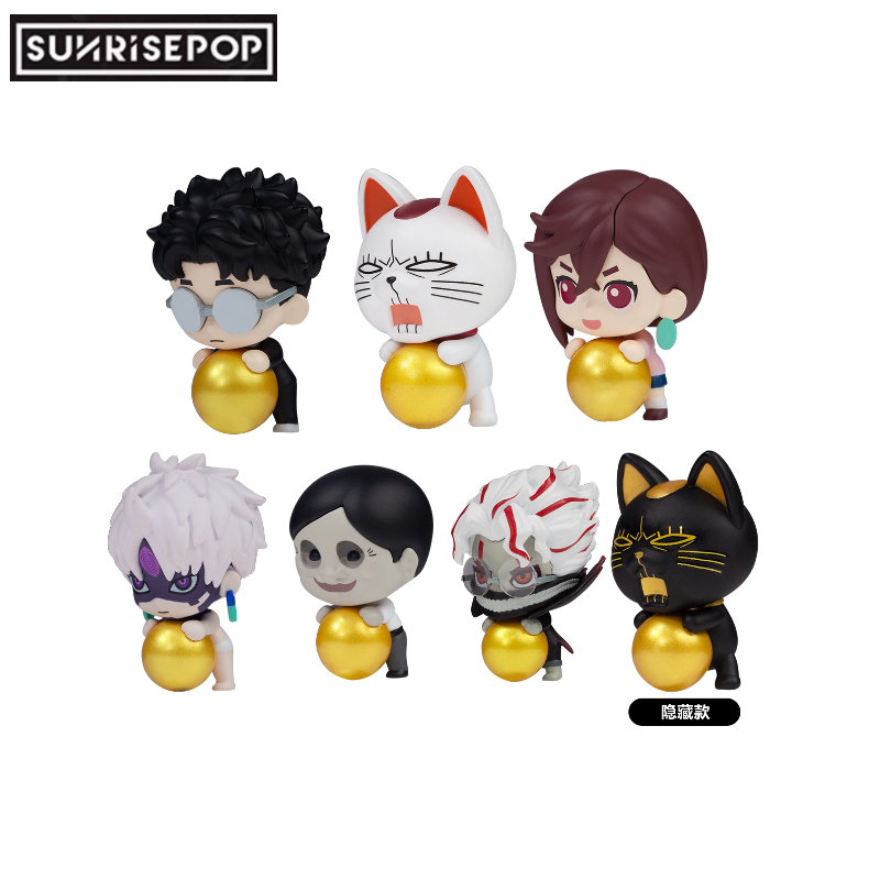 SUNRISEPOP胆大党正版周边绫濑桃高速婆婆小雕像手办公仔潮玩盲盒