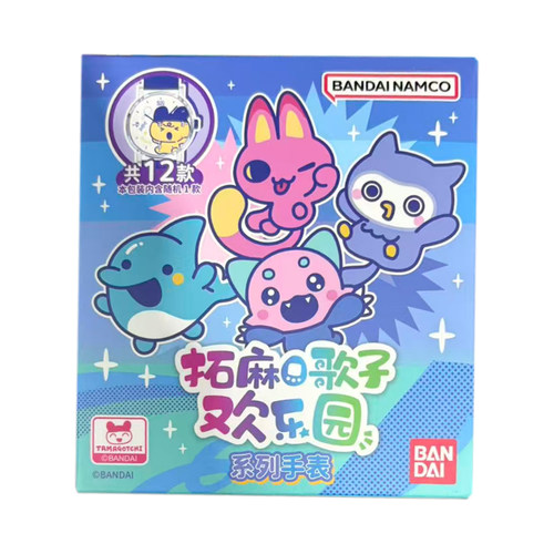 BANDAI万代拓麻歌子欢乐园系列手表盲盒周边豆丁吉猫猫可佩戴