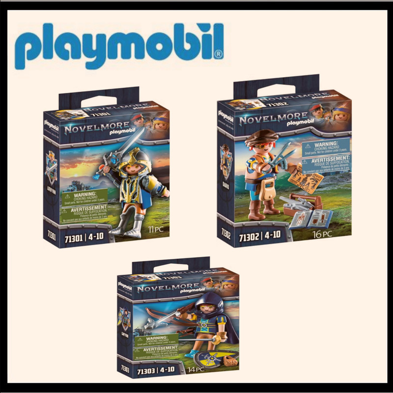 playmobil摩比世界冰与火系列阿文王子达里奥格温偶玩偶积木玩具 玩具/童车/益智/积木/模型 普通塑料积木 原图主图