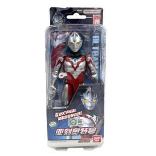 BANDAI万代亚刻奥特曼普通形态17.5厘米发声超可动人偶公仔玩具
