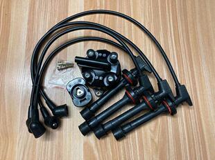 适用风神蓝鸟帕拉丁KA24皮卡D22 NP300分电器线分火头缸线分火盖