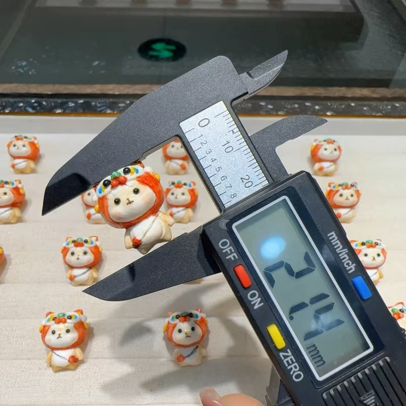 DIY根付年画醒狮犬diy配件手工编织手绳项链文玩佛珠手串配饰品