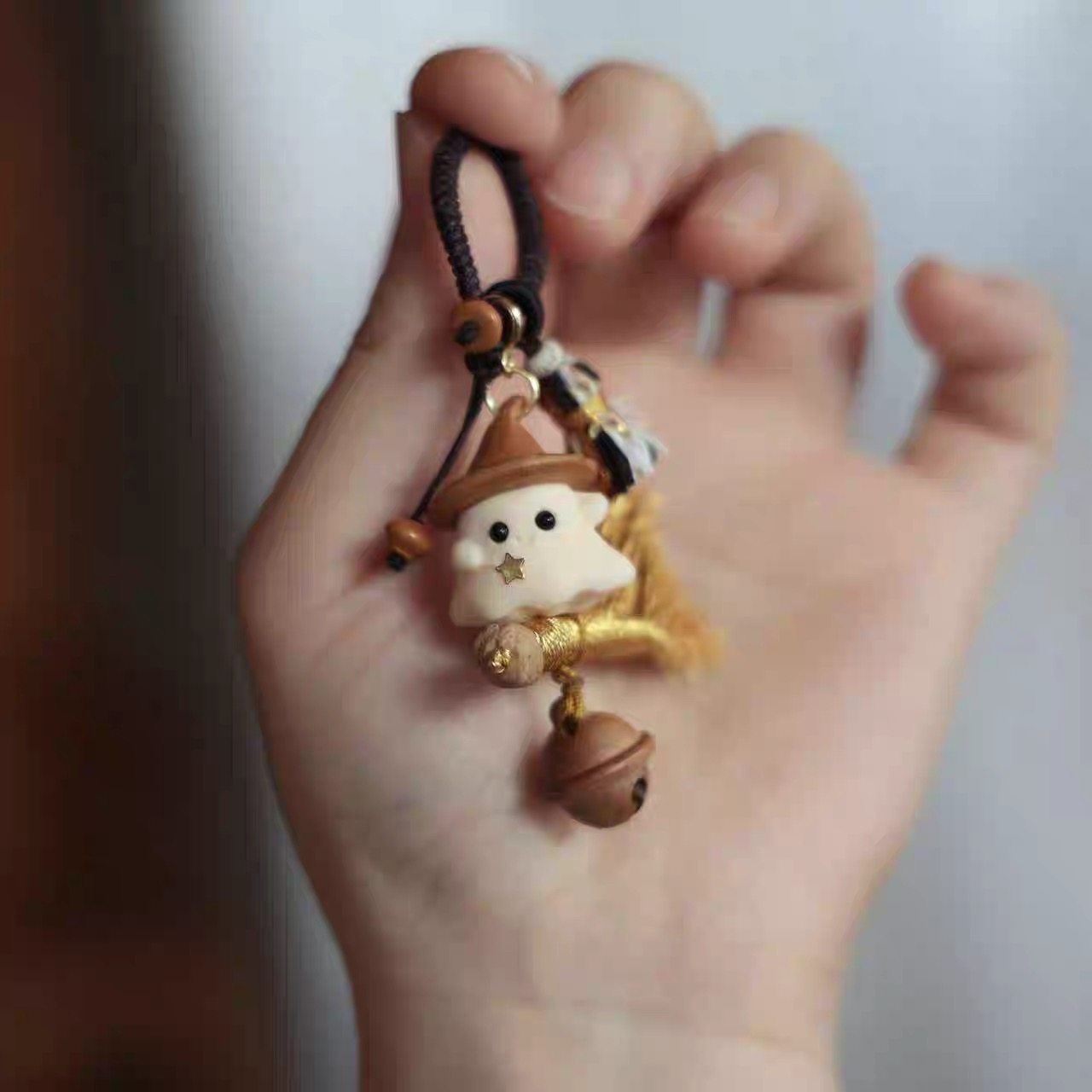 芭比檀木镶嵌款魔法师搭配桃木铃铛提溜挂件文玩手串配饰钥匙扣,饰品/流行首饰/时尚饰品新,其他DIY饰品配件,淘宝优惠券,粉丝福利购,淘宝优惠卷