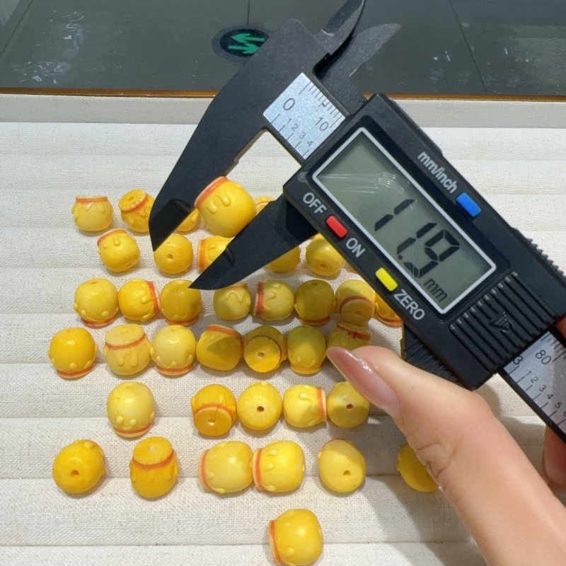 根付蜜罐diy配件手工编织手绳项链文玩佛珠时尚配饰品隔珠串珠