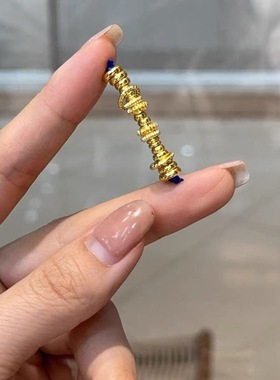 纯铜万向轴diy配件手工编织串珠手链项链文玩佛珠念珠饰品配饰