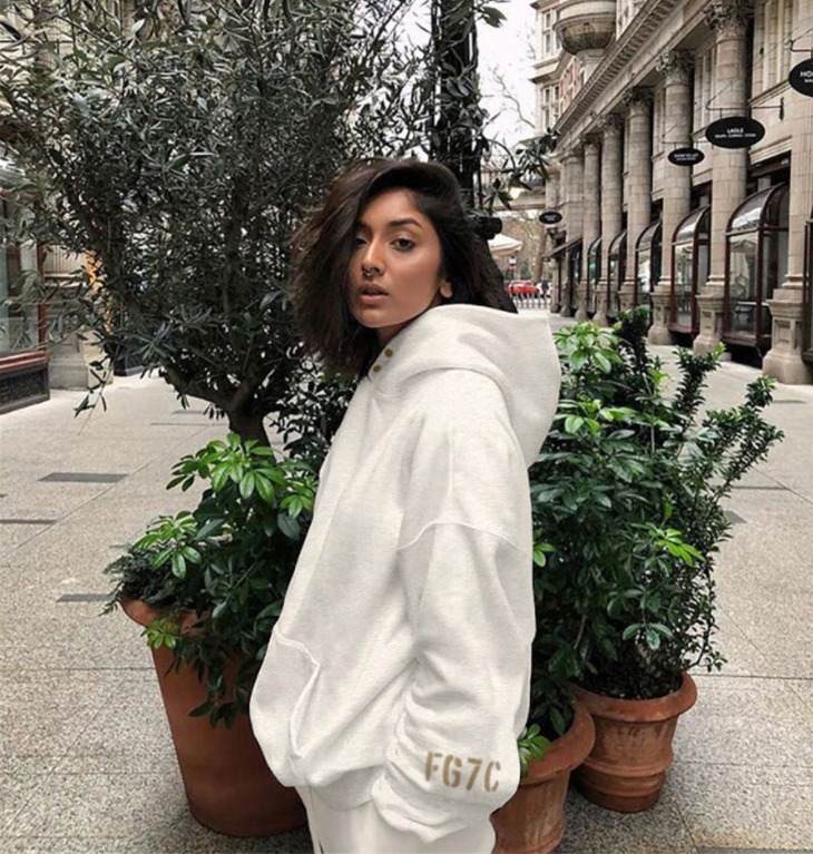 FEAROFGOD第七植绒潮连帽卫衣