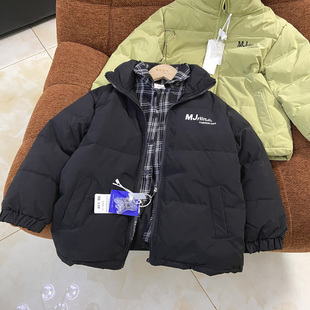 海洋家特价童装 男女童潮款羽绒服中大童冬款羽绒袄时尚保暖上衣
