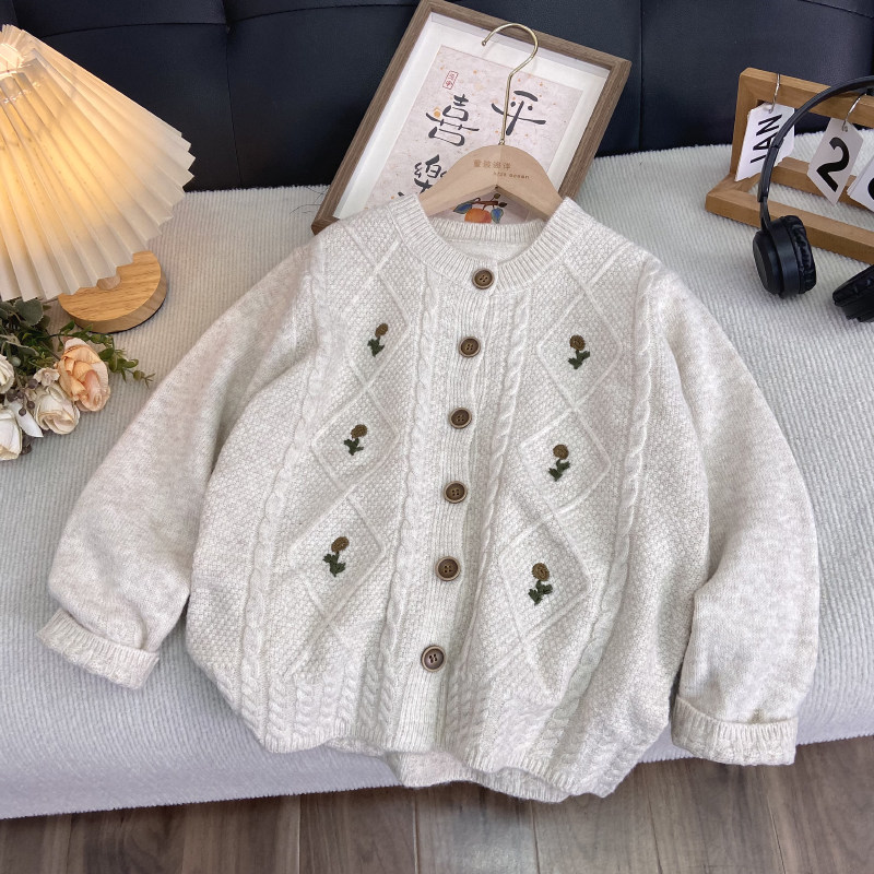 海洋家特价童装女童秋季新款毛衣儿童潮款针织开衫中大童女孩线衣,童装/婴儿装/亲子装,毛衣/针织衫,淘宝优惠券,粉丝福利购,淘宝优惠卷
