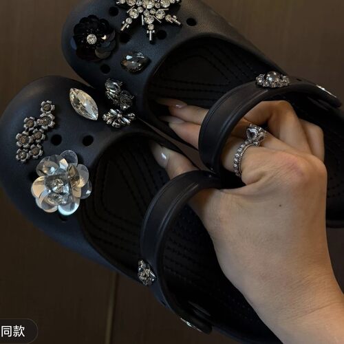 夏季女芭蕾包头防滑透气洞洞鞋