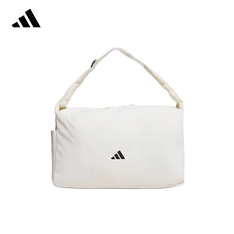 Adidas正品单肩斜挎包男女情侣运动款通勤包大容量休闲包JY4771