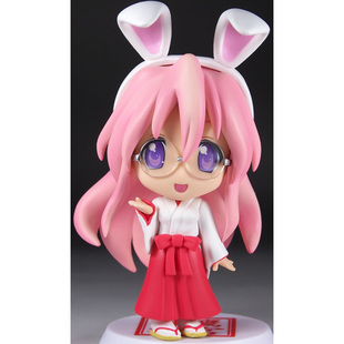 爱玩乐 日版 幸运星 高良美幸巫女服兔耳H赏盒蛋手办人偶现货包邮