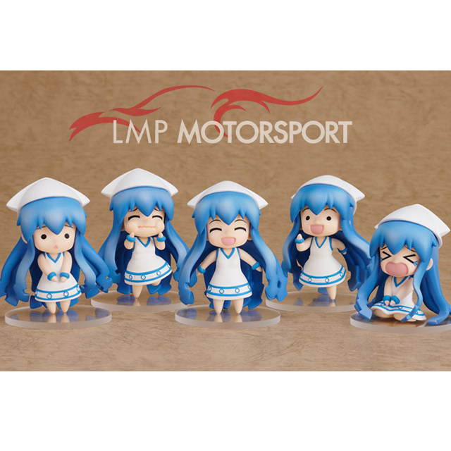 爱玩乐 日版 侵略!乌贼娘 LMP全五款一套Q版粘土手办人偶现货包