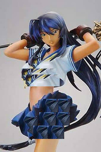 爱玩乐 日版SIF 一骑当千 关羽云长1/7手办日本动漫人偶现货包邮