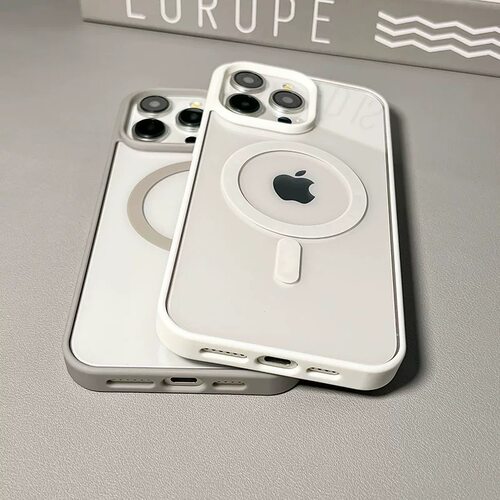 适用iPhone17pro手机壳新款16promax透明套15新款13磨砂Magsafe磁吸充电男14pro高级感女12镜头pm全包11简约
