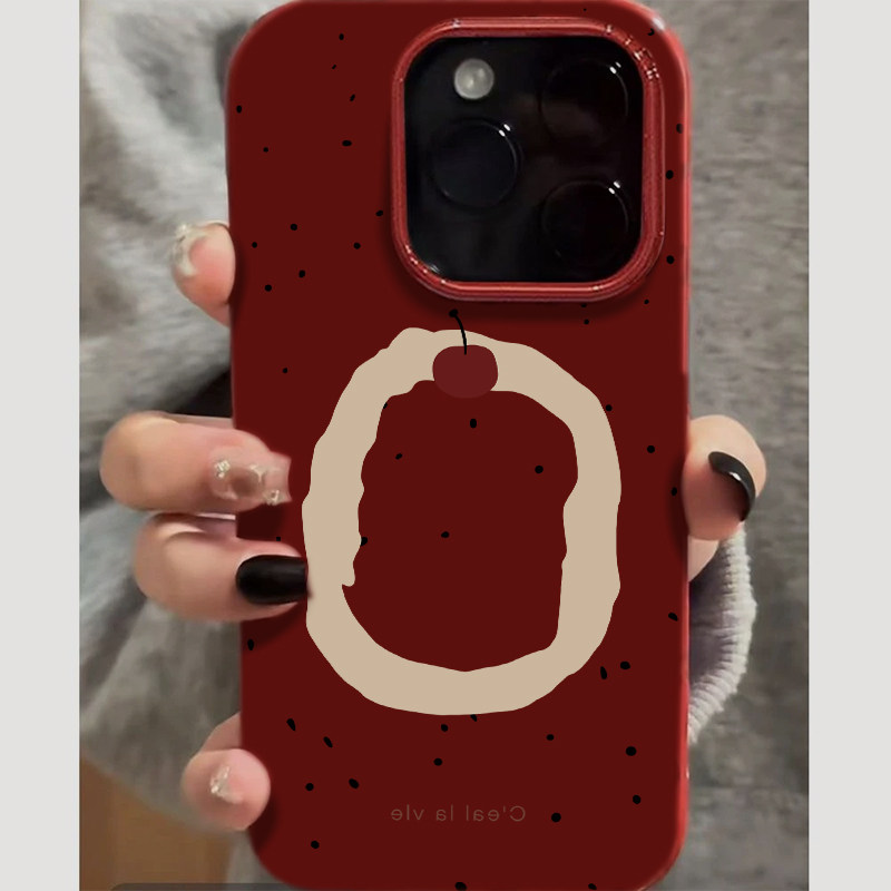圈圈苹果适用苹果16promax手机壳iPhone17pro红色ip15pro马年14女13卡通xsmax新款12防摔11硅胶xr保护套17Air
