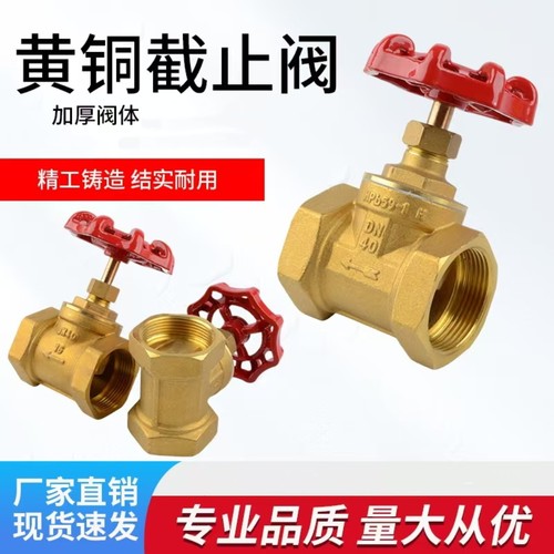 黄铜阀门水阀耐高温蒸汽阀