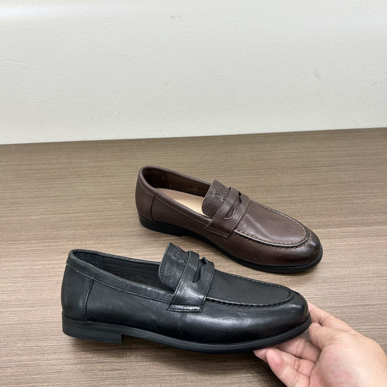 欧洲站2026真皮舒适软底乐福豆豆鞋头层牛皮韩版休闲套脚懒人皮鞋,女鞋,乐福鞋（豆豆鞋）,淘宝优惠券,粉丝福利购,淘宝优惠卷