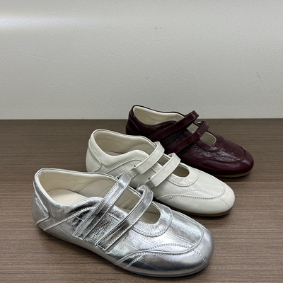 欧洲站玛丽珍单鞋女款2026新春季女鞋真皮百搭鞋子芭蕾舞增高皮鞋