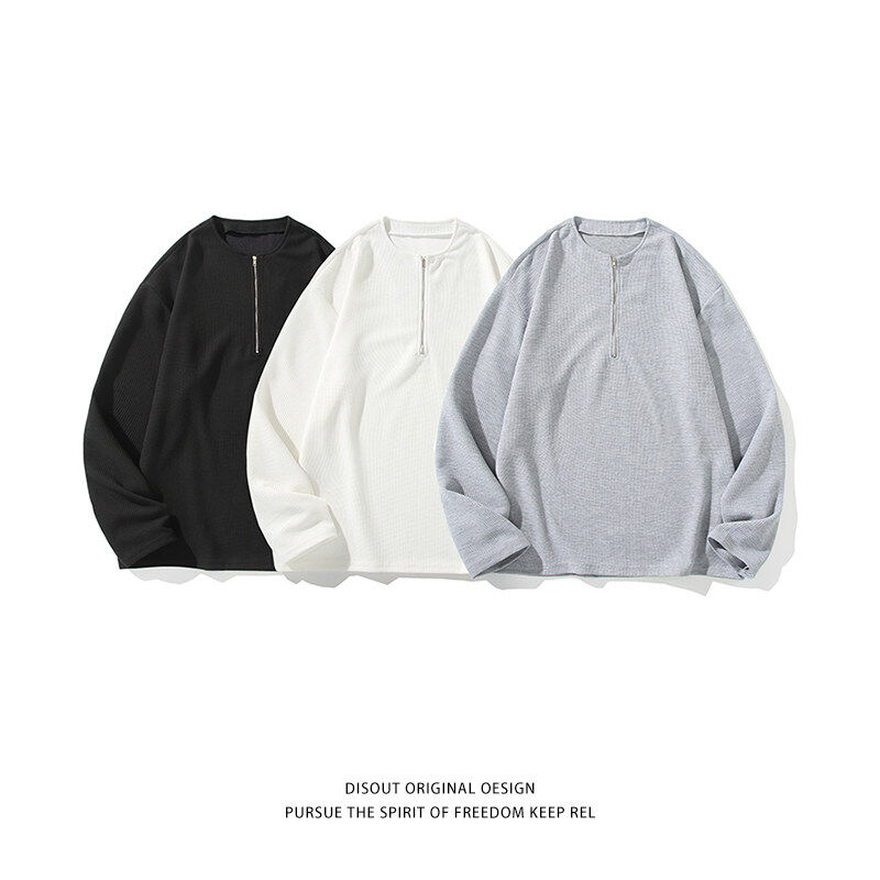 「设计师品牌」新款秋季设计感百搭潮流长袖T恤